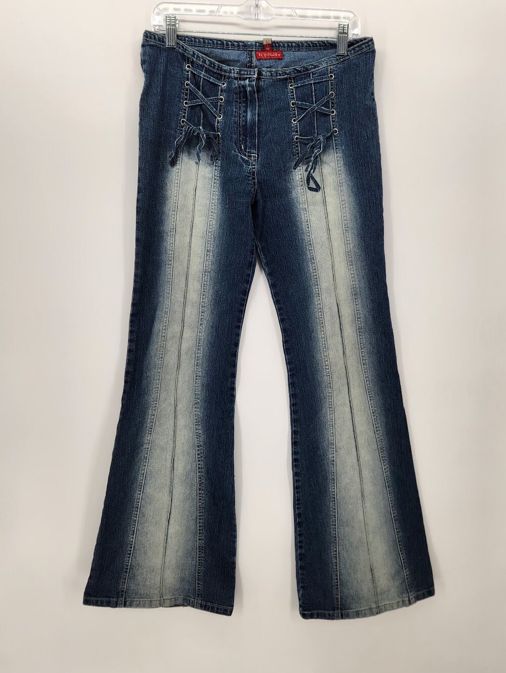 Vintage Y2k ,90's ,Bratz flare mid rise jeans size large .